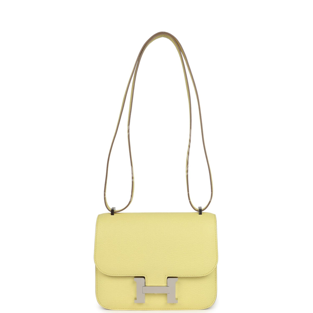 Hermes Constance 18 Limoncello Chevre Mysore PHW — изображение 7