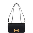 Hermes Constance Elan Black Epsom GHW