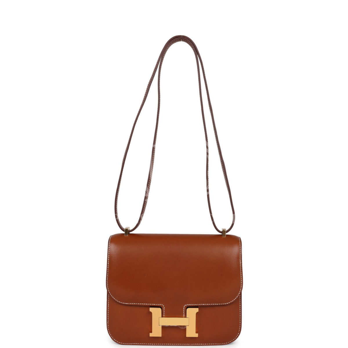Hermes Constance 18 Fauve Barenia GHW — изображение 7