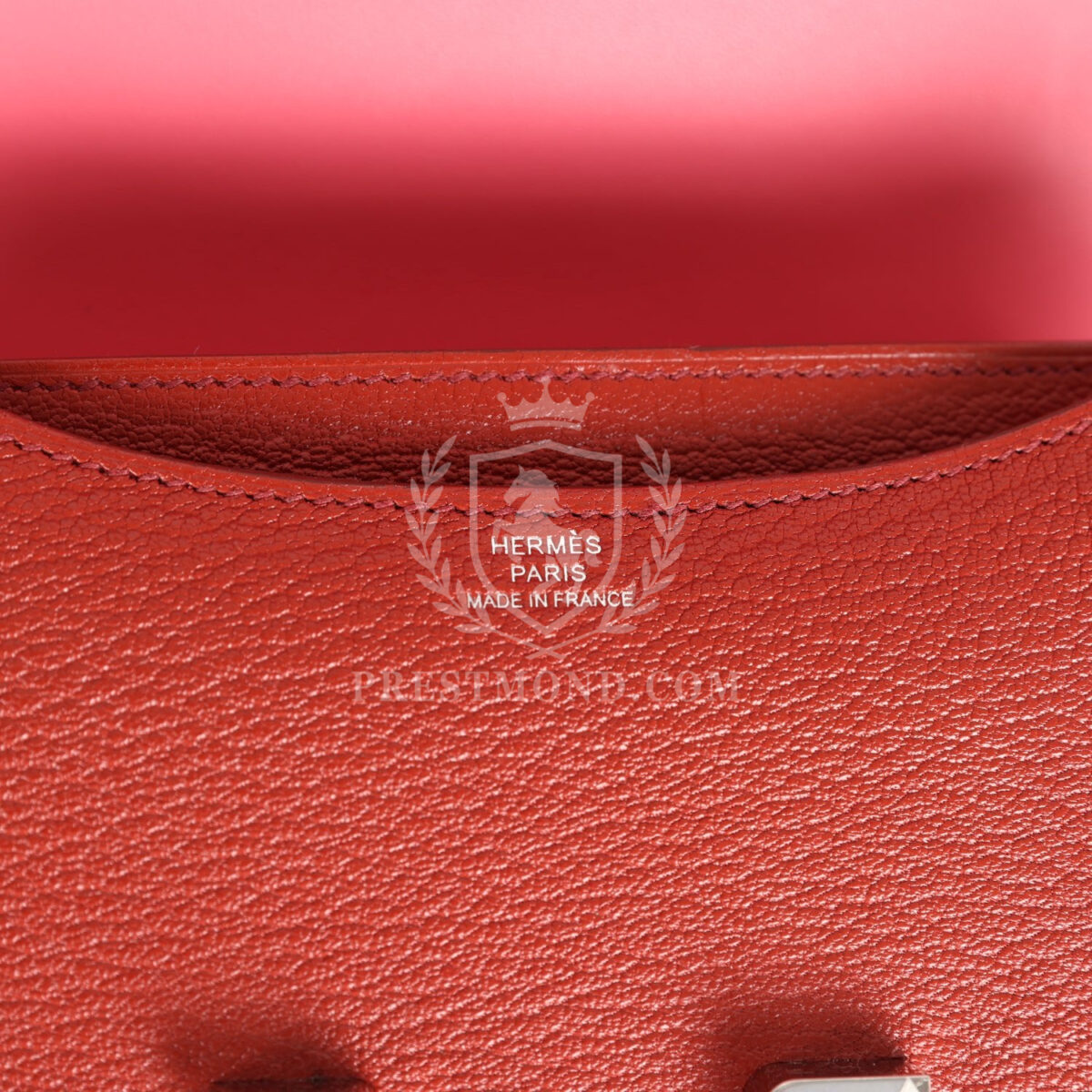 Hermes Constance 18 Brique Verso Chevre Mysore PHW — изображение 8