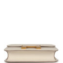 Hermes Constance 1-24 Craie Epsom Brushed GHW