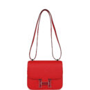 Hermes Constance 18 Rouge De Coeur Epsom Lacquered PHW