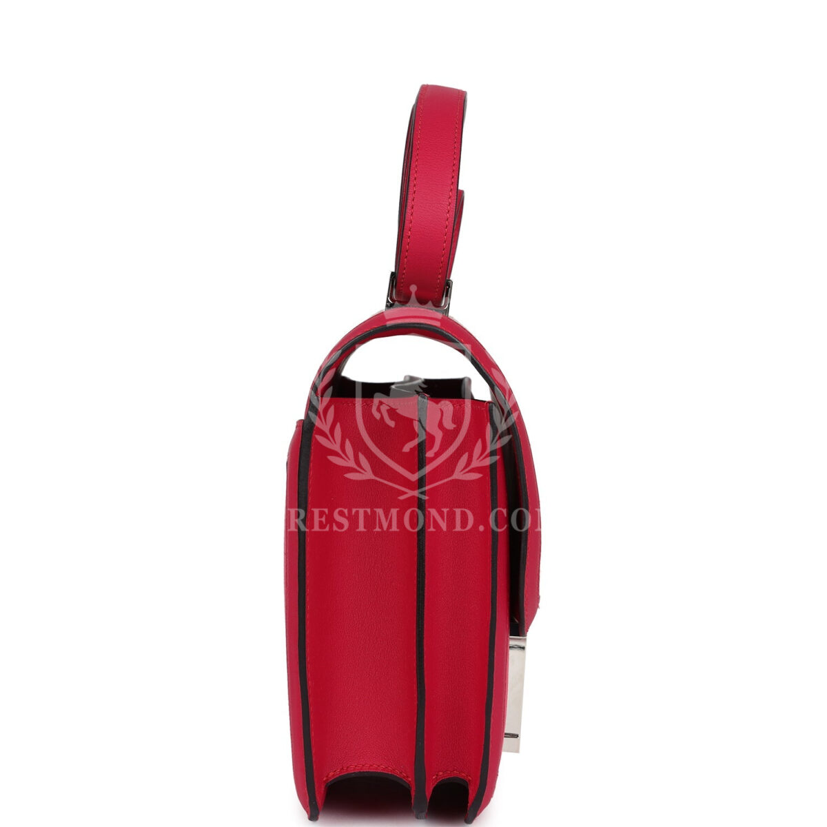 Hermes Constance 24 Rose Shocking and Ecru Toile H Berline and Framboise Swift PHW — изображение 3
