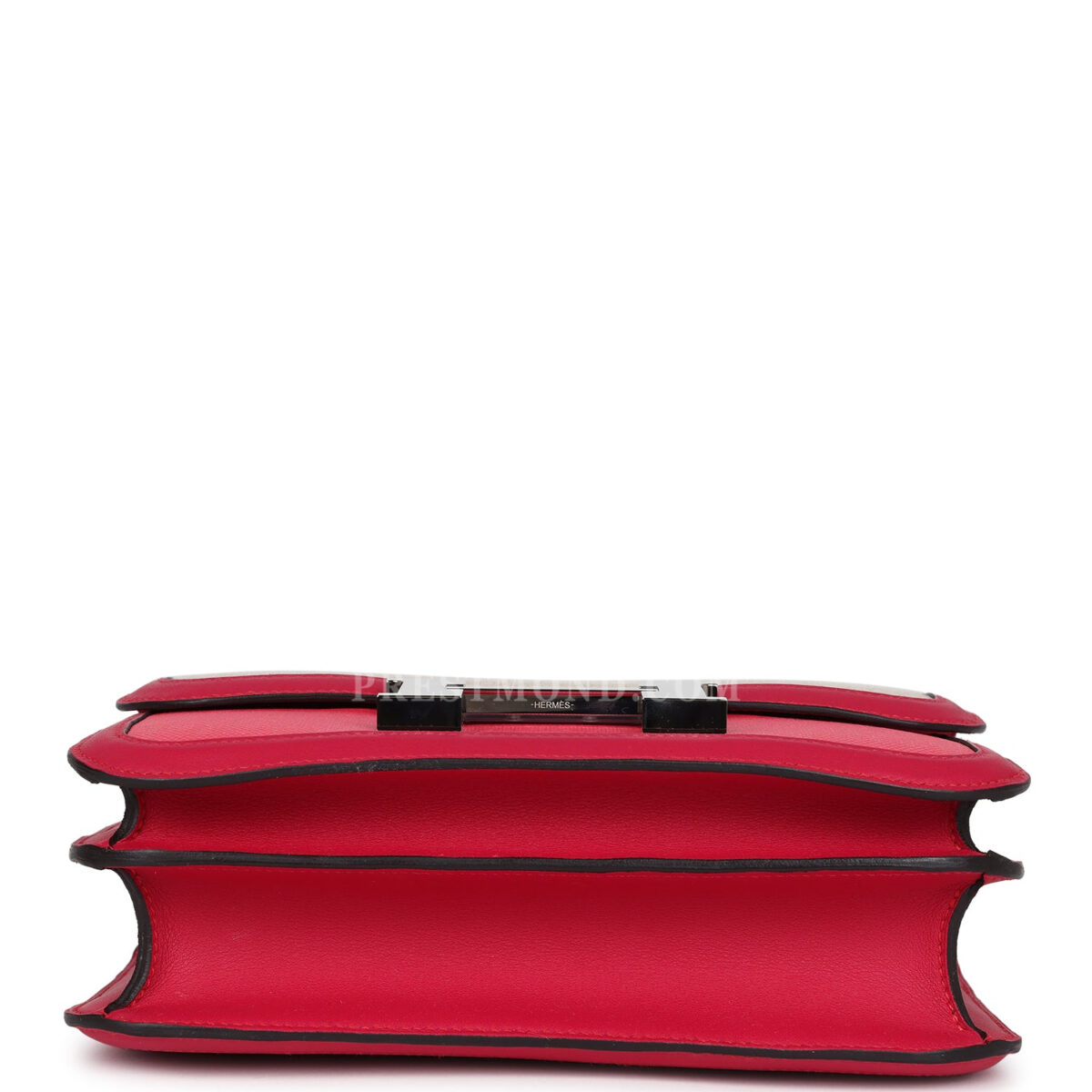 Hermes Constance 24 Rose Shocking and Ecru Toile H Berline and Framboise Swift PHW — изображение 6