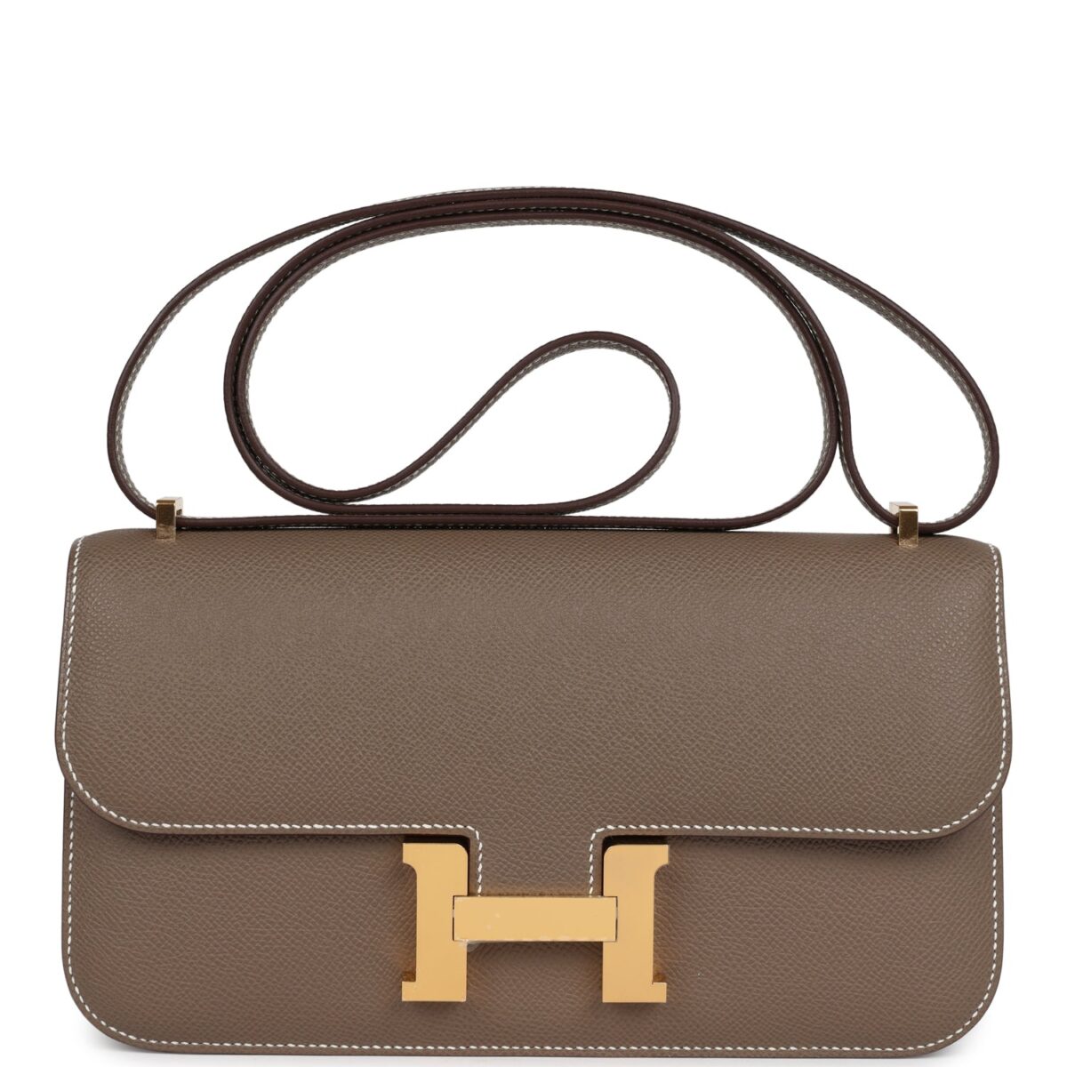 Hermes Constance Elan Etoupe Epsom GHW