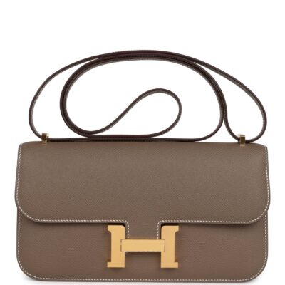 Hermes Constance Elan Etoupe Epsom GHW