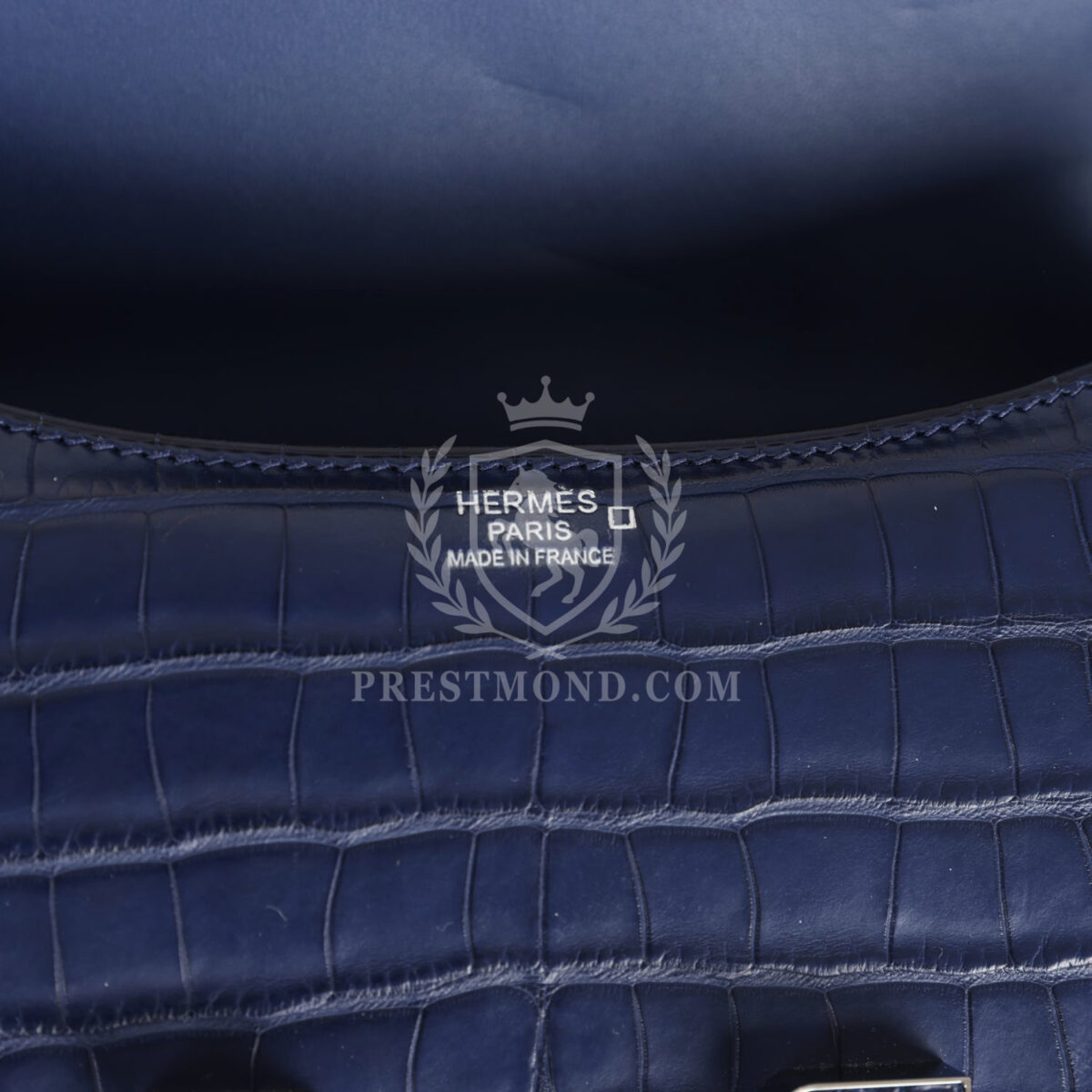 Hermes Constance 1-24 Bleu Saphir Matte Alligator Marquette PHW — изображение 8