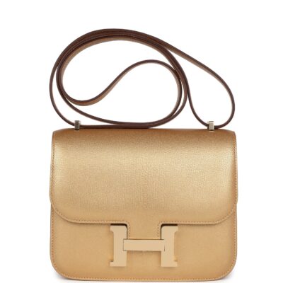 Hermes Constance 18 Dore Chevre Chamkilight PBHW