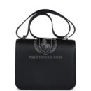 Hermes Constance 24 Black Swift Marbled PHW