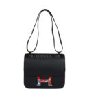 Hermes Constance 24 Black Swift Marbled PHW