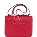 Hermes Constance 1-24 Rose Extreme Matte Alligator PHW