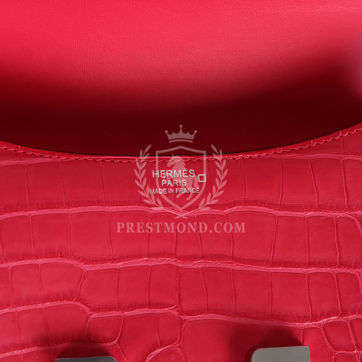 Hermes Constance 1-24 Rose Extreme Matte Alligator PHW — изображение 8