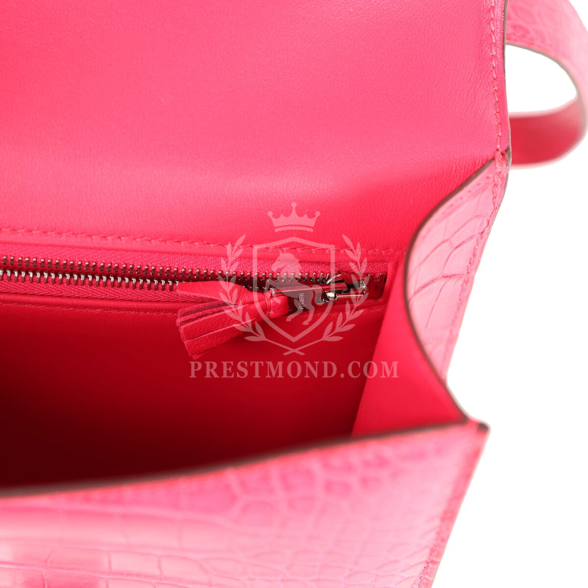 Hermes Constance 1-24 Rose Extreme Matte Alligator PHW — изображение 10