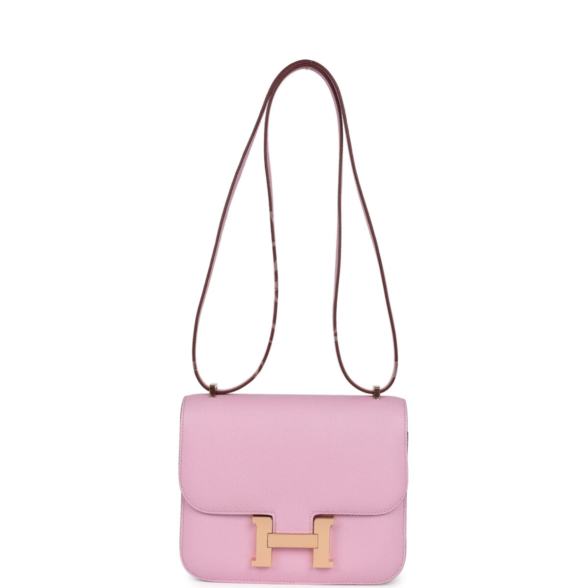 Hermes Constance 18 Mauve Sylvestre Epsom Rose GHW — изображение 7