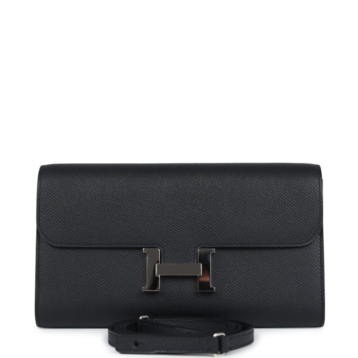 Hermes Constance Wallet To Go Black Epsom PHW