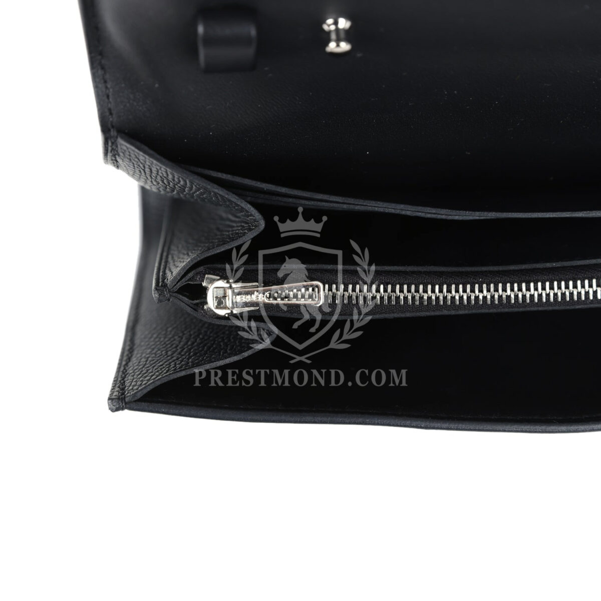 Hermes Constance Wallet To Go Black Epsom PHW — изображение 9