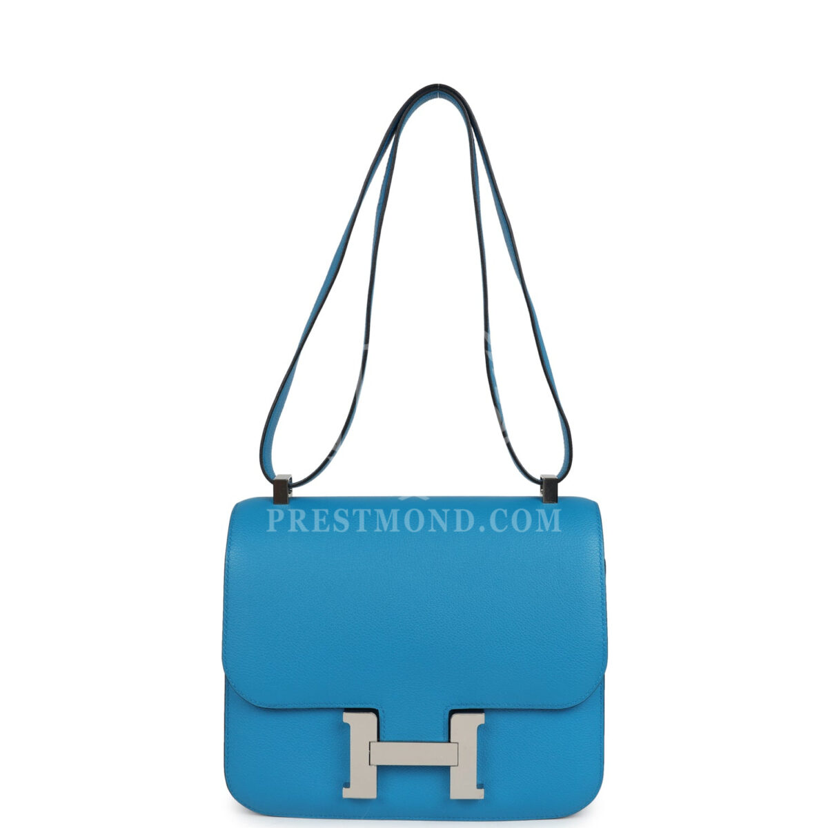 Hermes Constance 24 Bleu Zanzibar Evercolor PHW — изображение 7