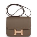 Hermes Constance 18 Etoupe Epsom Rose GHW