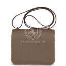 Hermes Constance 18 Etoupe Epsom Rose GHW