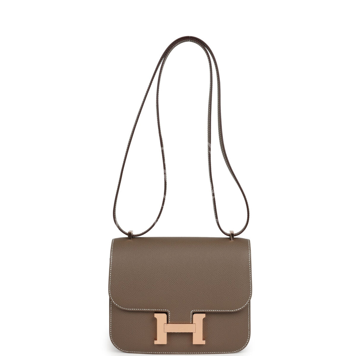 Hermes Constance 18 Etoupe Epsom Rose GHW — изображение 7