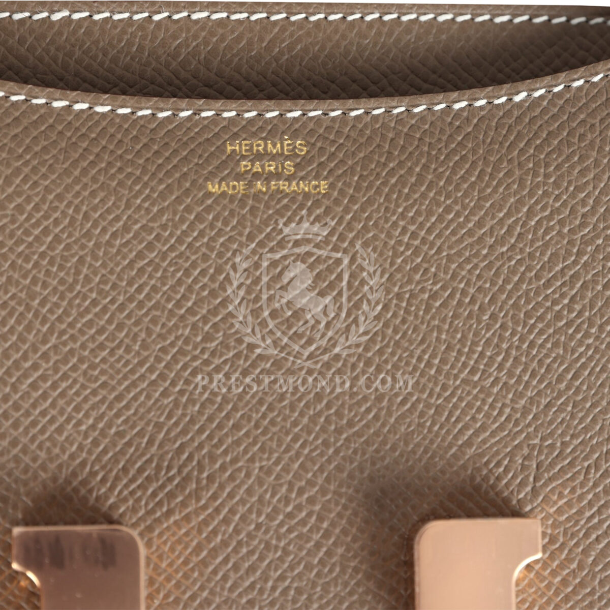 Hermes Constance 18 Etoupe Epsom Rose GHW — изображение 8