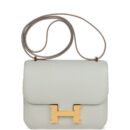Hermes Constance 18 Gris Perle Chevre Mysore GHW