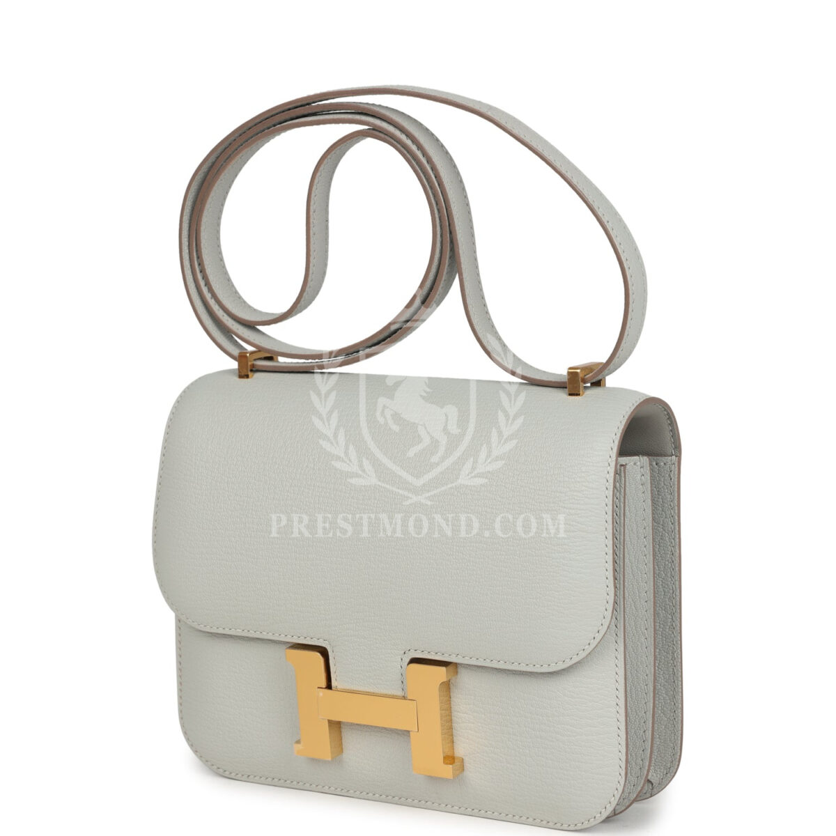 Hermes Constance 18 Gris Perle Chevre Mysore GHW — изображение 5