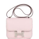 Hermes Constance 18 Rose Darling Chevre Mysore PHW