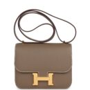 Hermes Constance 18 Etoupe Epsom GHW