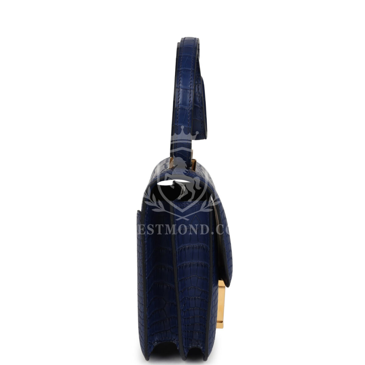 Hermes Constance 18 Bleu Saphir Matte Alligator GHW — изображение 3