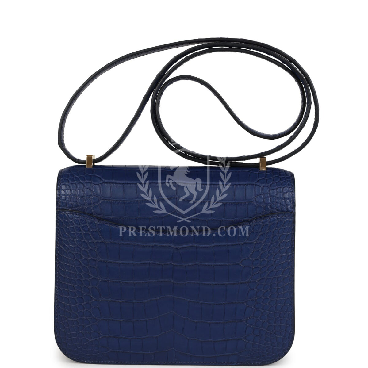 Hermes Constance 18 Bleu Saphir Matte Alligator GHW — изображение 4