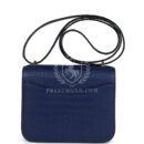Hermes Constance 18 Bleu Saphir Matte Alligator GHW