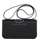Hermes Constance Elan Black Epsom PHW