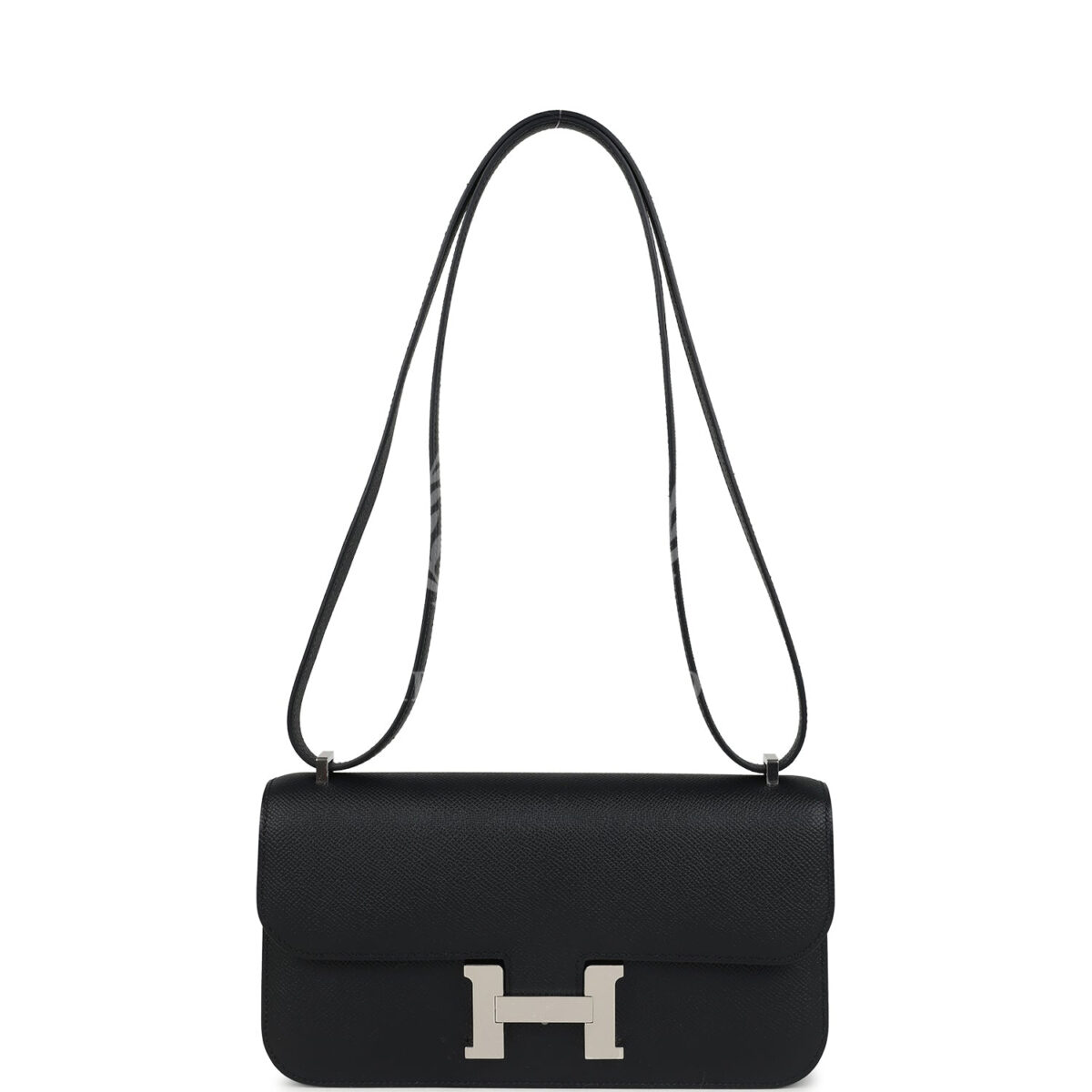 Hermes Constance Elan Black Epsom PHW — изображение 7