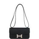 Hermes Constance Elan Black Epsom PHW