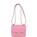 Hermes Constance 18 Bubblegum 5P Epsom PHW