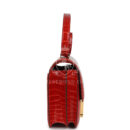 Hermes Constance 24 Geranium Shiny Alligator GHW