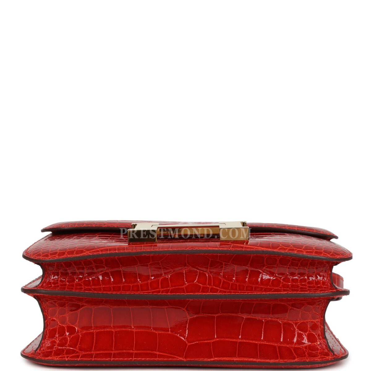 Hermes Constance 24 Geranium Shiny Alligator GHW — изображение 6