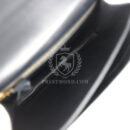 Hermes Constance 24 Black Shiny Niloticus Crocodile GHW