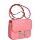 Hermes Constance 18 Rose Confetti Epsom PHW