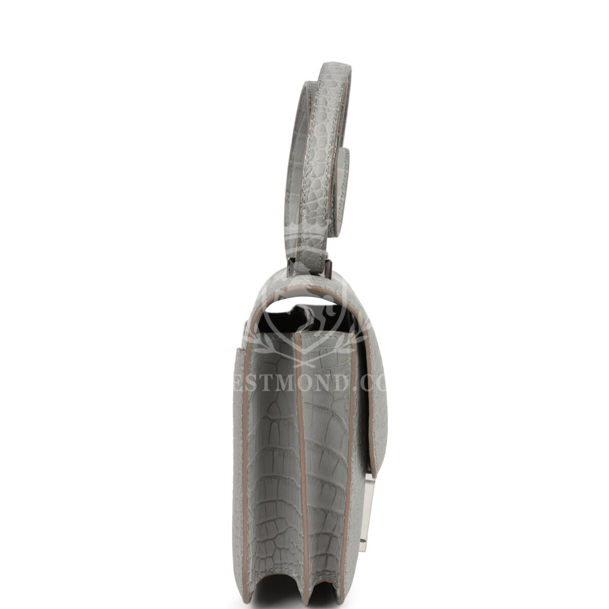 Hermes Constance 18 Gris Perle Matte Alligator PHW — изображение 3