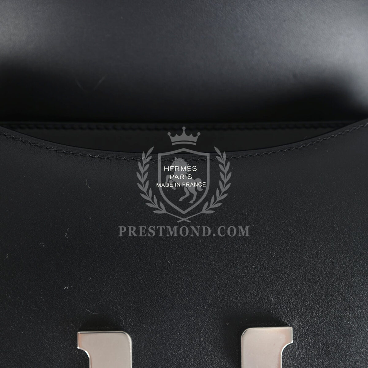 Hermes Constance 18 Black Tadelakt PHW — изображение 8