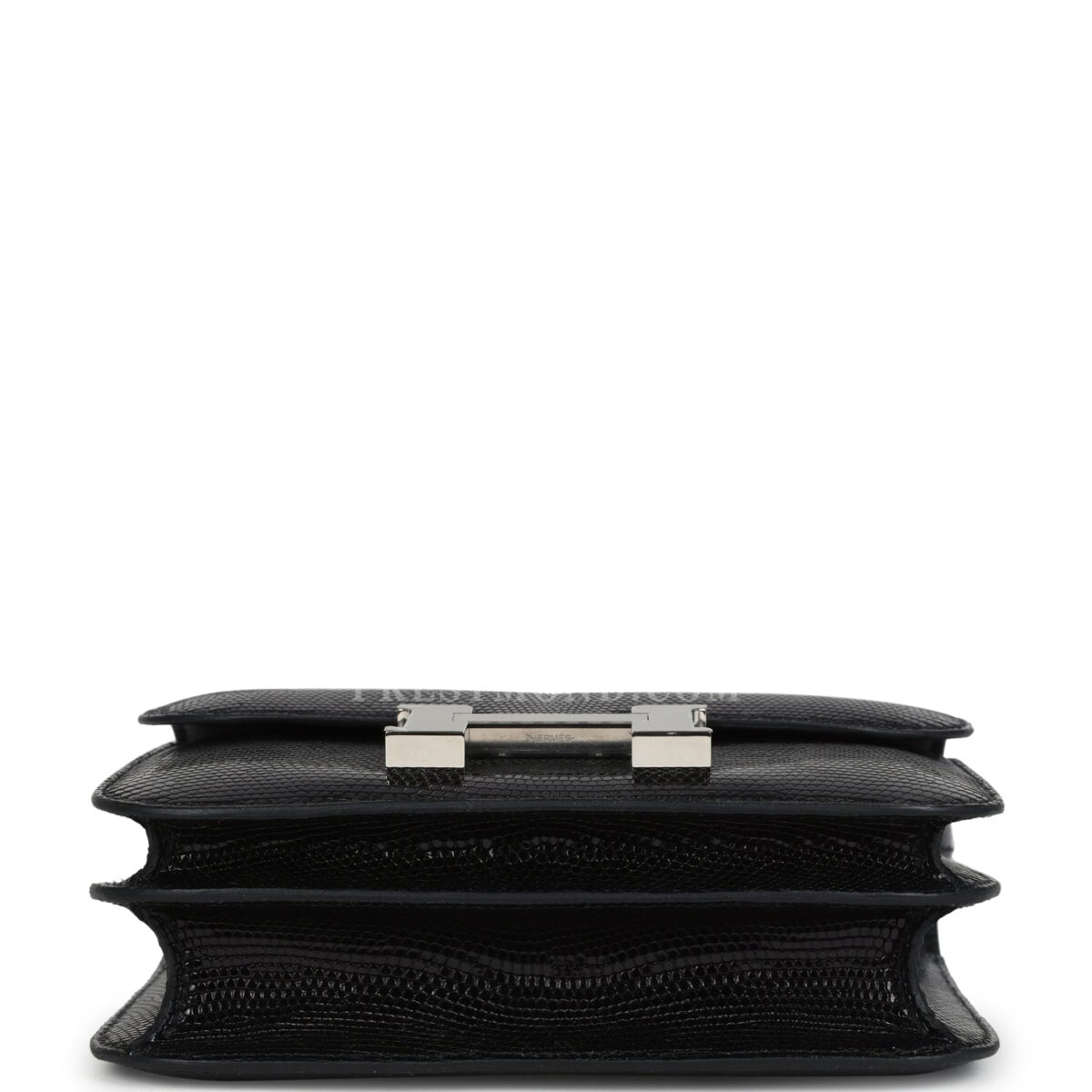 Hermes Constance 18 Black Varanus Niloticus Lizard PHW — изображение 6