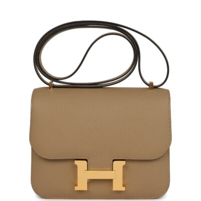 Hermes Constance 18 Poussiere Epsom GHW