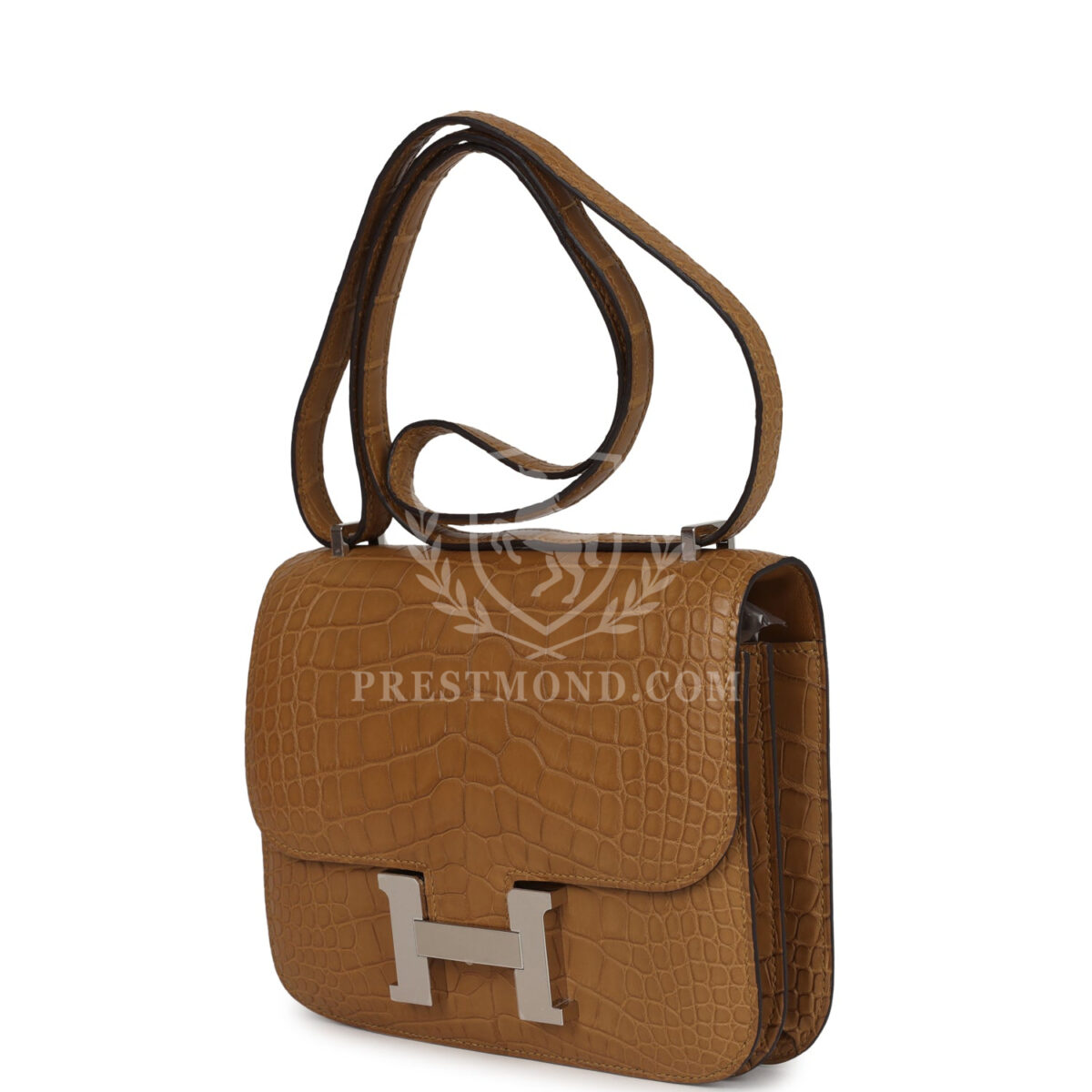 Hermes Constance 18 Kraft Matte Alligator PHW — изображение 5