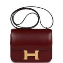 Hermes Constance 1-18 Rouge H Box GHW