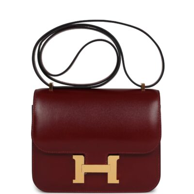 Hermes Constance 1-18 Rouge H Box GHW