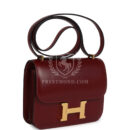 Hermes Constance 1-18 Rouge H Box GHW