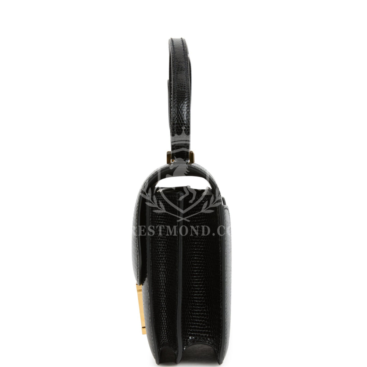 Hermes Constance 18 Black Varanus Salvator Lizard GHW — изображение 3