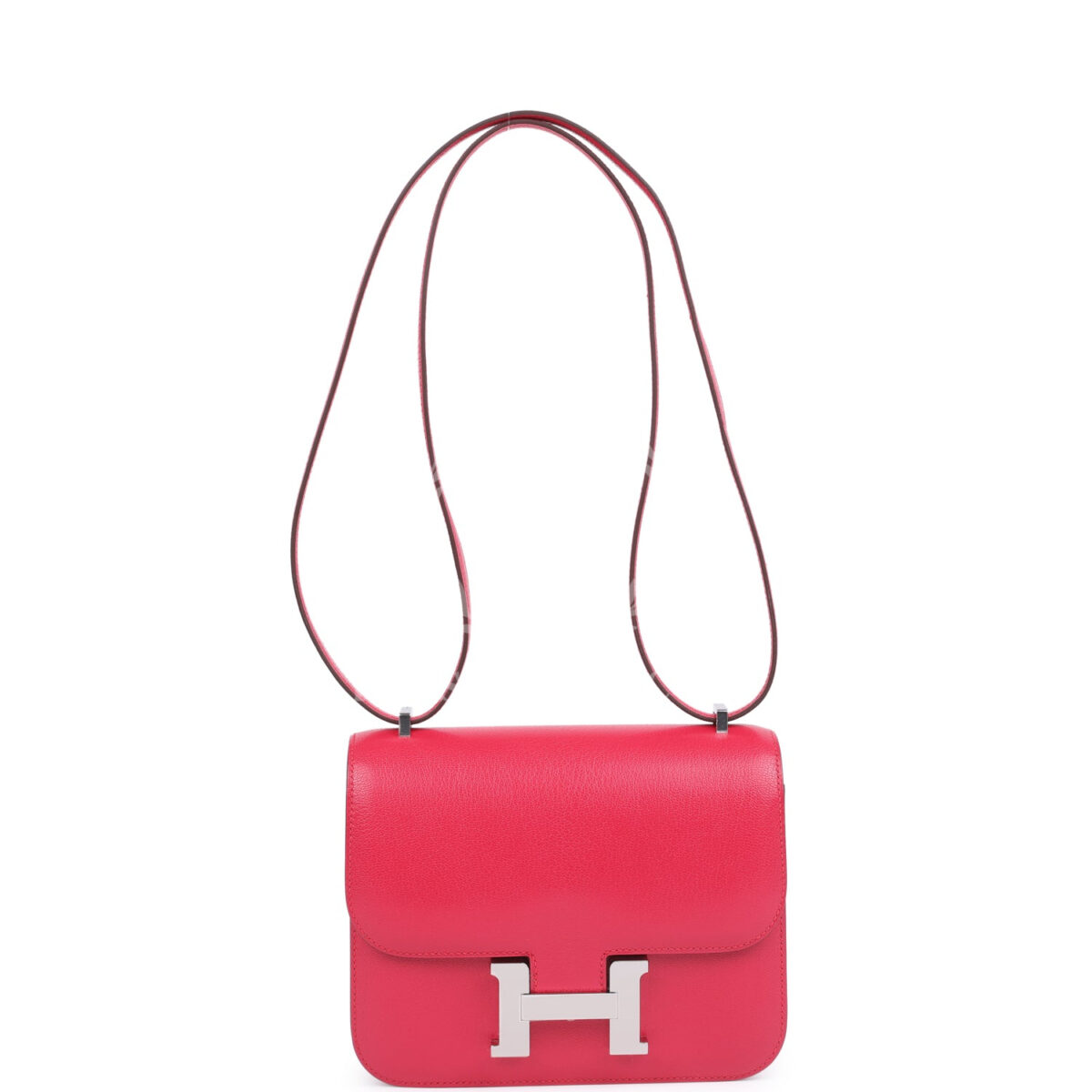 Hermes Constance 18 Rose Extreme Chevre Chamkila PHW — изображение 7